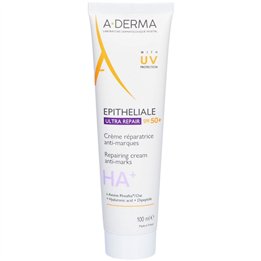 A-Derma, Epitheliale Ultra Repair, Paraben, Repair, Daily, Cream, For Face & Body, SPF 50+, 100 ml