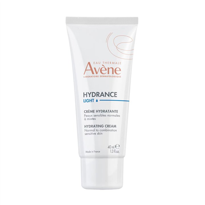 Avene, Hydrance, For Normal To Combination & Sensitive Skin, Light Cream, For Face, 40 ml