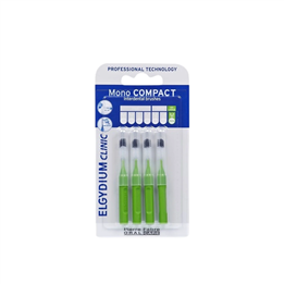 Set, Elgydium, Interdental Brush, Green, 4 pcs