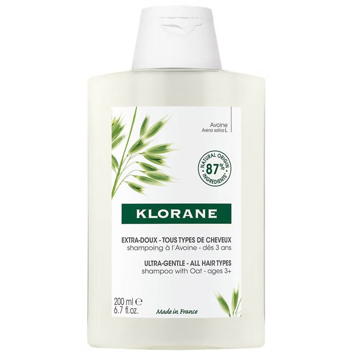 Klorane, Oat Milk, Hair Shampoo, Gentle Cleansing, 200 ml - Teknashop Ltd