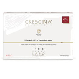 Set, Labo Cosprophar Suisse, Crescina, Transdermic HFSC 1300, For Growth Stimulation, Ampoules Treatment Serum, For Scalp, For W