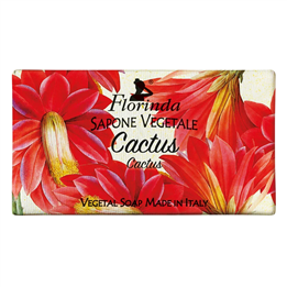 Florinda, Cactus, Vegan, Cleansing & Hydrating, Scented Soap Bar, 100 g