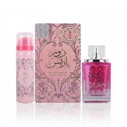Set Ard Al Zaafaran: Rose Paris, Eau De Parfum, For Women, 100 ml + Rose Paris, Protection, Deodorant Spray, For Women, 50 ml - 