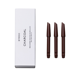 Set Trio, Byredo, All-In-One, Eyebrow Cream Pencil, 04, Charcoal, Refill, 3 pcs, 0.25 g