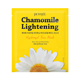 Petitfee, Chamomile Lightening, Glowing, Sheet Mask, For Face, 32 g - Teknashop Ltd