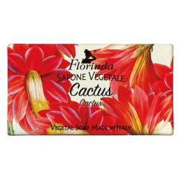 Florinda, Cactus, Vegan, Cleansing & Hydrating, Scented Soap Bar, 100 g