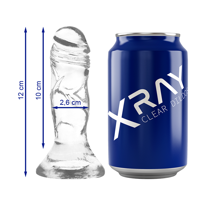X RAY - CLEAR COCK 12 CM -O- 2.6 CM - D-224106