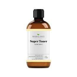 Bio Balance, Super Toner Glow Skin C, Brightening & Anti-Wrinkle, Tonic Lotion, For Face, 250 ml - Teknashop Ltd