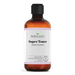 Bio Balance, Super Toner Vegan Collagen, Revitalising, Tonic Lotion, For Face, 250 ml