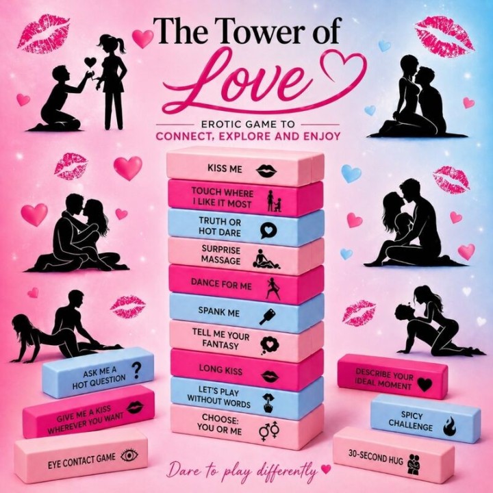 DIABLO PICANTE - LOVE TOWER GAME - ENGLISH VERSION - D-245894 - Teknashop Ltd
