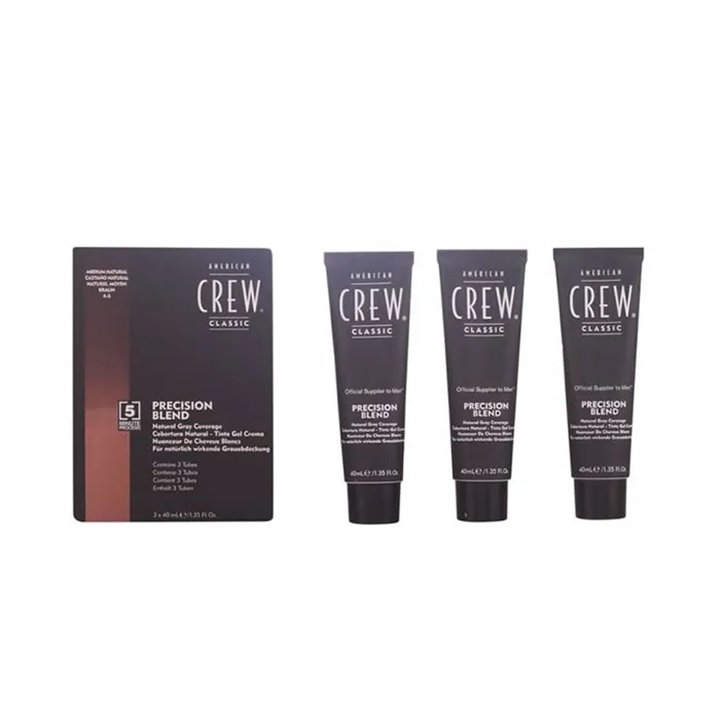 American Crew Precision Blend 4 5 Medium Natural Set 3 Pieces  - man - Teknashop Ltd
