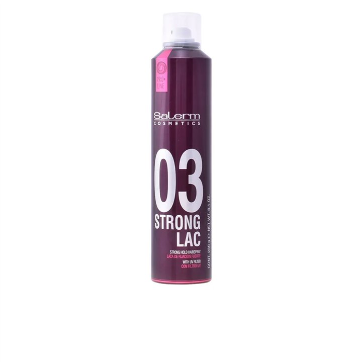 Salerm Cosmetics Strong Lac 03 Strong Hold Hair Spray 405ml  - unisex - Teknashop Ltd