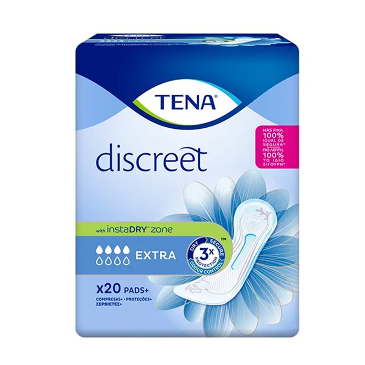 Tena Lady Discreet Extra 20 Units - unisex - Teknashop Ltd
