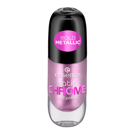 Essence, Satin Chrome, Nail Polish, 02, Artificial Pinktelligence, 8 ml