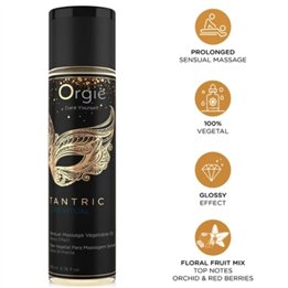 ORGIE - TANTRIC LOVE RITUAL SENSUAL MASSAGE VEGETAL OIL 200 ML - D-246778