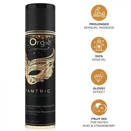 ORGIE - TANTRIC CELESTIAL SCENT SENSUAL MASSAGE VEGETAL OIL 200 ML - D-246780 - Teknashop Ltd