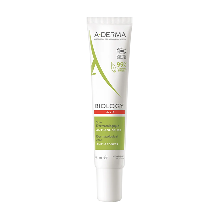 A-Derma, Biology, Anti-Redness, Local Treatment Cream, For Face, 40 ml - Teknashop Ltd