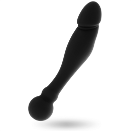 BLACK&SILVER - KARL G-POINT STIMULATING DILDO 18 CM - D-234777 - Teknashop Ltd