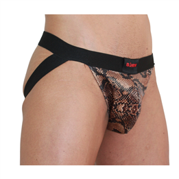 BURN - 002 JOCK SNAKE BLACK L - D-241635