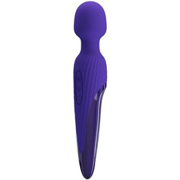 PRETTY LOVE - ANTONY YOUTH WAND VIBRATOR VIOLET HEAT EFFECT - D-237404