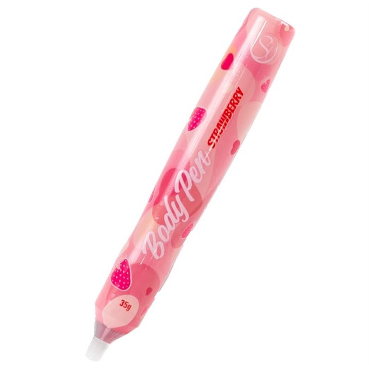 SECRET PLAY - BODY PEN STRAWBERRY - D-240139 - Teknashop Ltd
