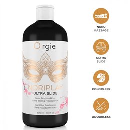 ORGIE - NORIPLAY ULTRA SLIDE BODY TO BODY NURU MASSAGE GEL 500 ML - D-246788 - Teknashop Ltd
