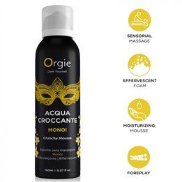 ORGIE - ACQUA CROCCANTE MONOI CRUNCHY MASSAGE MOUSSE 150 ML - D-246791 - Teknashop Ltd
