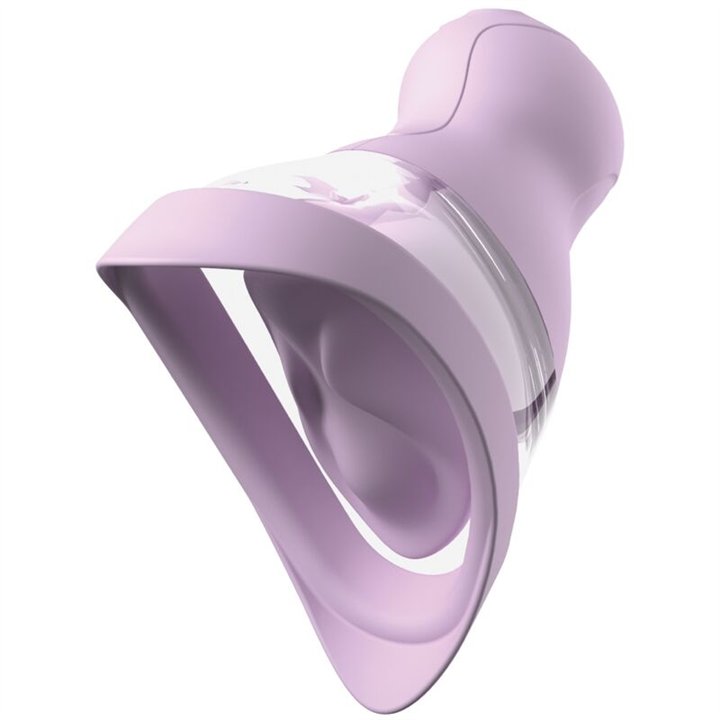 FANTASY FOR HER - VELOURA TOUCH PLEASURE PUMP INTIMATE PUMP WITH SUCTION AND VIBRATION PURPLE - D-246881 - Teknashop Ltd