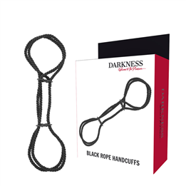 DARKNESS - 100% COTTON ROPE HANDCUFFS OR ANKLE HANDCUFFS - D-226727