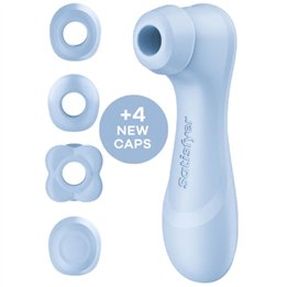 SATISFYER - PRO 2 GENERATION 4 CLITORAL STIMULATOR SERENE BLUE - D-246921 - Teknashop Ltd