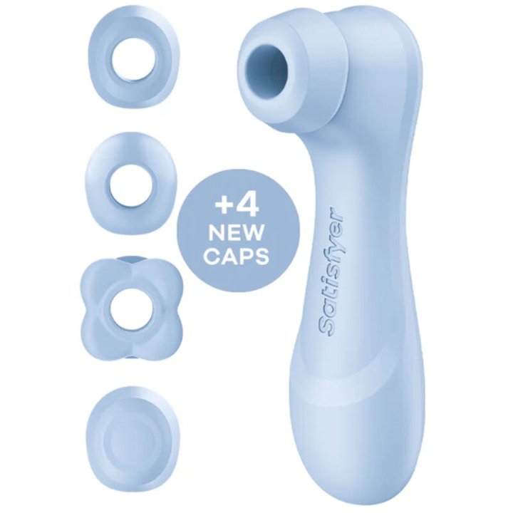 SATISFYER - PRO 2 GENERATION 4 CLITORAL STIMULATOR SERENE BLUE - D-246921 - Teknashop Ltd