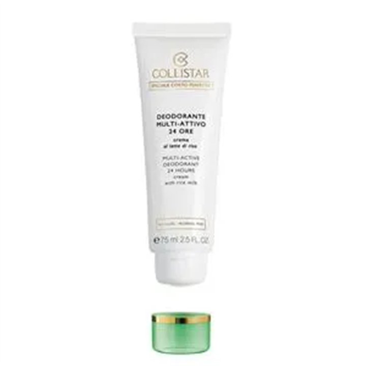 Collistar Special Perfect Body Multi Active Deodorant 24 Hours Cream With Rice Milk Alcohol Free 75ml - unisex - Teknashop Ltd