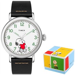 TIMEX Mod. PEANUTS COLLECTION - THE WATERBURY - Snoopy Valentines Day - Special Pack - WW.TW2U72200