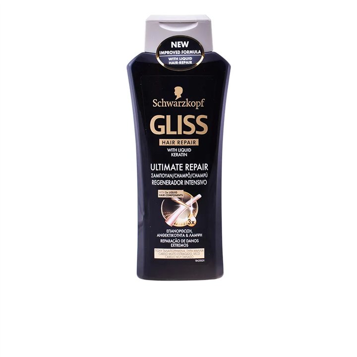 Gliss Ultimate Repair Shampoo 400ml - unisex - Teknashop Ltd