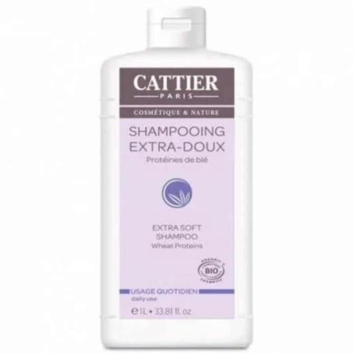 Cattier Paris Cattier Champu Extra Suave 1l - unisex - Teknashop Ltd