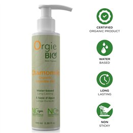 ORGIE - BIO CHAMOMILE ORGANIC WATER-BASED INTIMATE GEL 100 ML - D-246832 - Teknashop Ltd