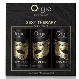 ORGIE - SEXY THERAPY MINI SIZE COLLECTION SENSUAL MASSAGE OILS 3 X 30 ML - D-246781