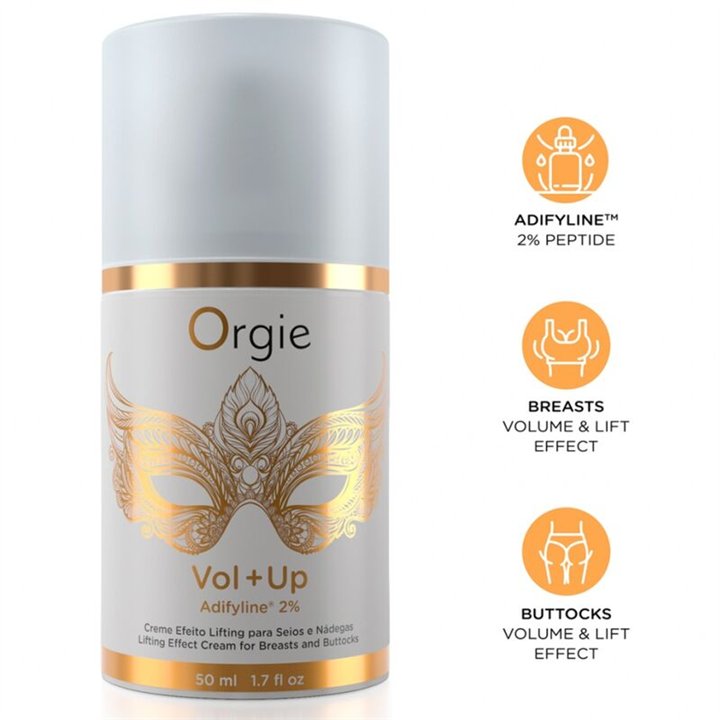 ORGIE - VOL+UP LIFTING EFFECT CREAM FOR BREASTS AND BUTTOCKS 50 ML - D-246805 - Teknashop Ltd