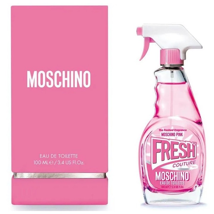 Moschino Fresh Couture Pink Eau De Toilette Spray 100ml - unisex - Teknashop Ltd