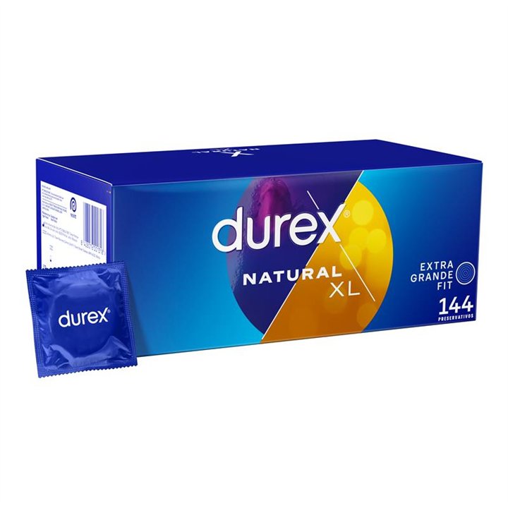 Condoms Natural XL 144 ud - 8428076001318 - Teknashop Ltd