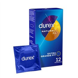 Natural XL Condoms 12 units - 8428076000724