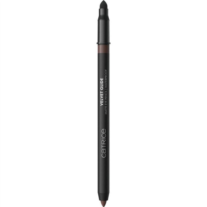 Catrice, Velvet Glide, Waterproof, Double-Ended, Matte, Gel Pencil Eyeliner, 020, Hazel Edge, 1.4 g