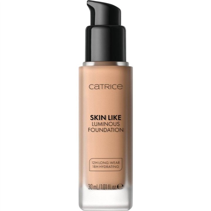 Catrice, Skin Like Luminous Foundation, Waterproof, Natural Glow, Hydrating, Liquid Foundation, 030N, 30 ml