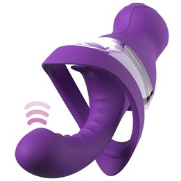 FANTASY FOR HER - VELOURA TOUCH G-SPOT PLEASURE PUMP PURPLE G-SPOT INTIMATE PUMP - D-246882