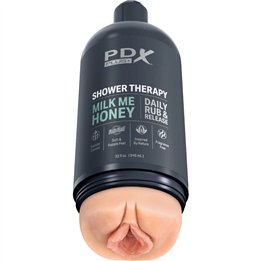 PDX PLUS - STROKER MASTURBATOR DISCREET DESIGN OF MILK ME HONEY SHAMPOO BOTTLE - D-236612