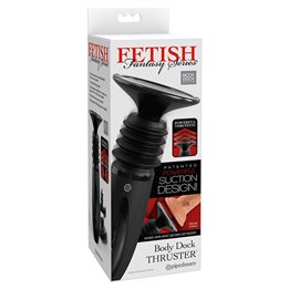 FETISH FANTASY SERIES - BODY DOCK THRUSTER DILDO CLAMP WITH 7 PUSH MODES BLACK - D-241524