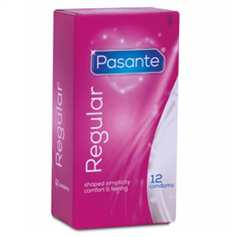 PASANTE - REGULAR CONDOMS 12 PACK - D-225476