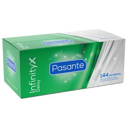 PASANTE - DELAY INFINITY CONDOMS BOX 144 UNITS - D-246229