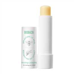 Biobaza, Bee's Honey & Oat Milk, Nourishing, Lip Balm, 4.5 ml