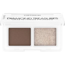 Catrice, Diamond Treasures, Eyeshadow Palette, 010, Hazel Spark, 2 Shades, 2.8 g